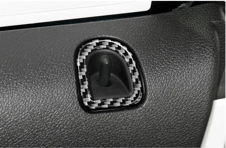 Carbon Fiber Door Unlock/Lock Trim