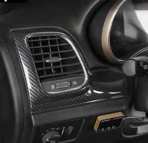 Carbon Fiber Side Vent Outlet Trim