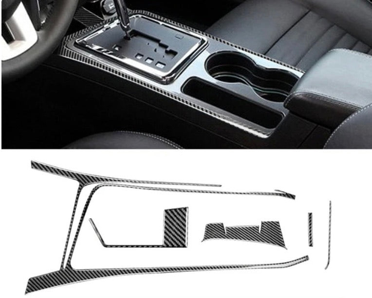 Carbon Fiber Center Console Armrest Trim