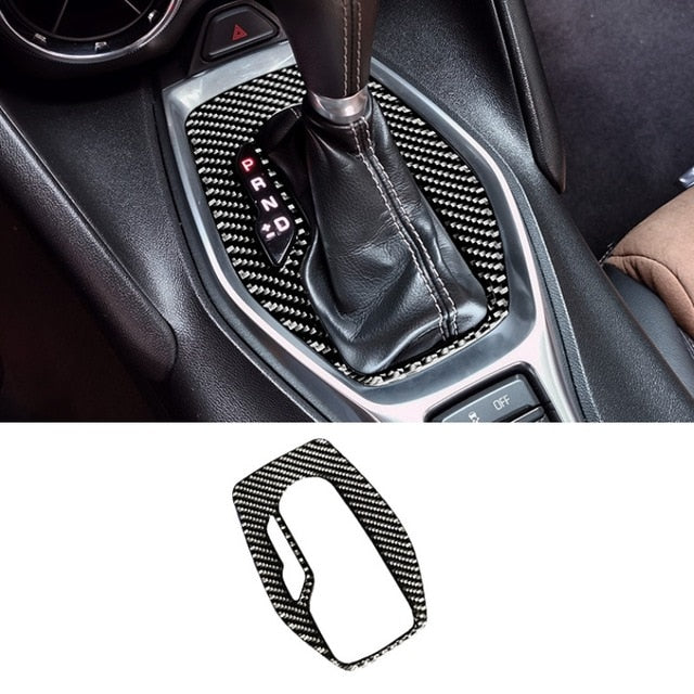 Carbon Fiber Gear Shifter Trim 2016-2022 Camaro