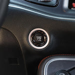 Carbon Fiber Start Button Trim